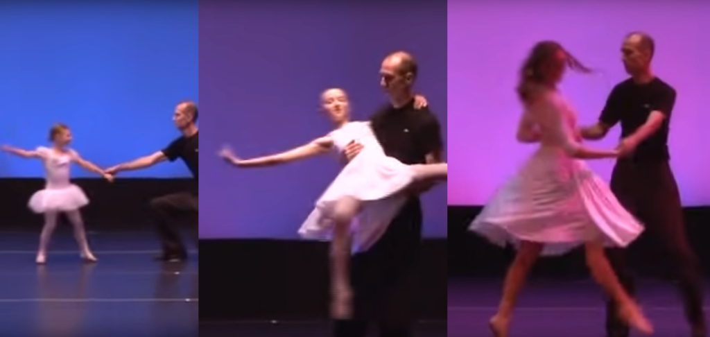 Papparotto family performs this touching daddy dance with his daughters 