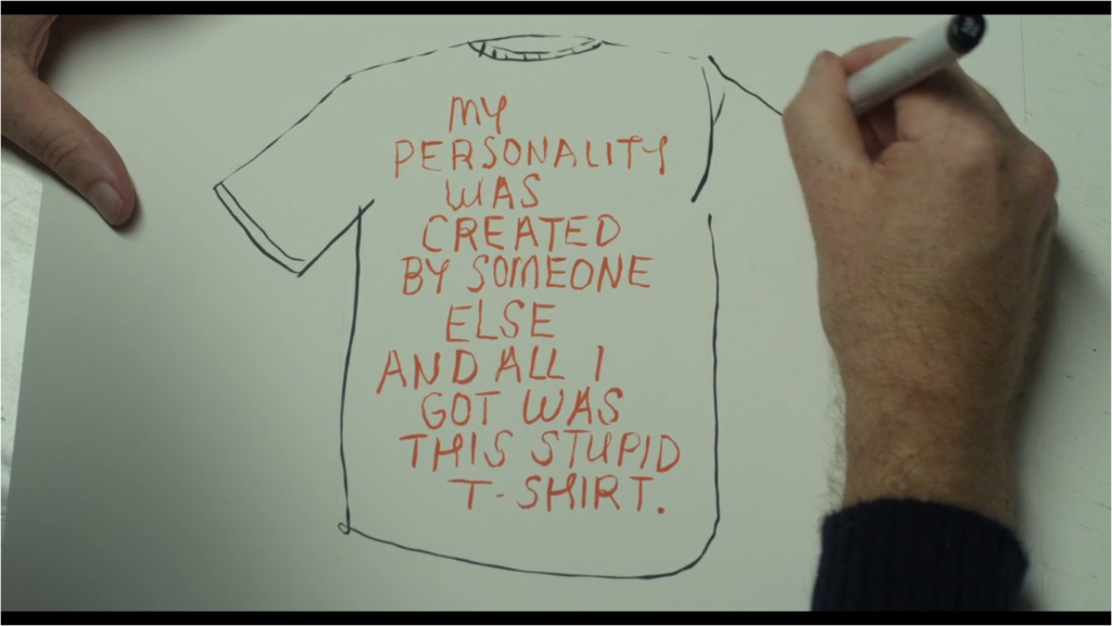 That is one T-shirt most people can wear and it is one of the most unforgettable moments in the movie. 